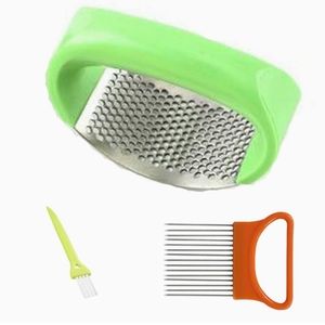 Garlic  Press Rocker & Onion Holder NIB